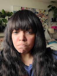 I present to you my "Pissed off" picture. My FOURTH week carnivore and  Believe it or not my rosacea was better when I was eating Oreos. Not to  mention, seems like my