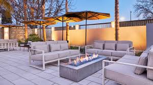 Choose from many options including cushion patio furniture, sling patio furniture, resin or commercial plastic patio tables and more. Gallo Design Group Commercial Outdoor Furniture