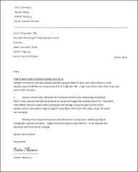 Surat Rasmi Tidak Hadir Ke Sekolah Atas Urusan Keluarga Contoh Surat Sediakan Sekolah Surat Sekolah Menengah