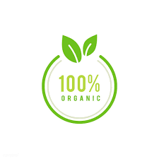 100 Percent Organic Emblem Illustration Free Image By Rawpixel Com Ningzk V Natural Logo Organic Logo Brochure Design Layouts