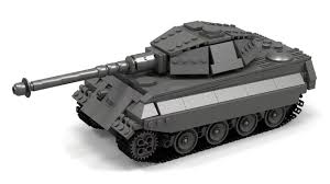 Ww2 german king tiger tank armored vehicle. Lego Wwii King Tiger Tiger Ii Instructions Youtube