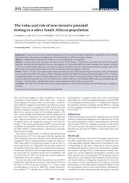 Start by ordering the ancestrydna test. Pdf The Value And Role Of Non Invasive Prenatal Testing In A Select South African Population