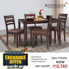 Make prep in your commercial kitchen easy with stainless steel work tables. Royaloak Furniture On Twitter Shop For A Glass Dining Table Wooden Dining Table Marble Dining Table Set At Best Prices Get Flat 50 Off Free Shipping Assembly Visit Https T Co Wovfzpq5na Dining Diningtable