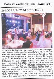 Mit unseren tipps finden sie das passende brautkleid. Pressespiegel Burgerverein Jever E V