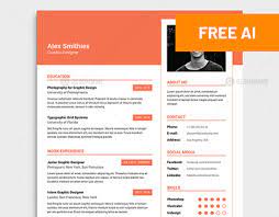 Good example creative graphic designer with 4+ years' experience. Graphic Designer Resume Template On Behance