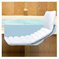 Full Body Bathtub Lounger By As Seen On Tv 22 84 Bathtub Lounger Safety Cushion Add A Comfortable Cushion To Any Bathtu Tub Cushion Bath Pillows Lounger