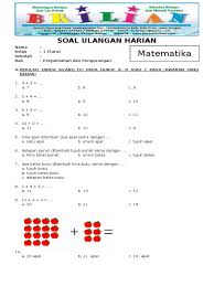 Materi dan soal matematika kelas 1 sd yang ada saat ini berbeda dengan soal pada zaman dulu. Soal Cerita Matematika Kelas 1 Sd Penjumlahan Dan Pengurangan Bersusun Dikdasmen
