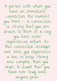 Maybe you would like to learn more about one of these? Quotes About Deep Connections 58 Quotes