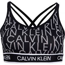 Calvin klein white triangle bralette. Calvin Klein Low Support Bra Sportisimo Com