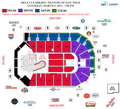 ppl center seating chart related keywords suggestions