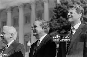 David Gaub McCullough, Author, Sen. George John Mitchell, D-Maine ...