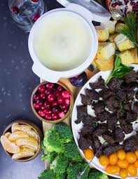 Cheese fondue party menu for new year's eve. Cheese Fondue A Cheese Fondue Recipe And Dippers Two Purple Figs