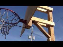 How To Build A Basketball Hoop For Cheap Part 5 Youtube Basketball Hoop Basketball Workouts Basketball Hoop Diy