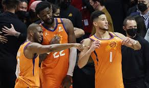 Both players went back to the devin booker going off. That S Real Love Devin Booker Deandre Ayton Give Loyal Suns Fans Props