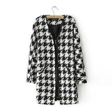 Black And White Checkered Jacket Black And White Checkered Coat 274 Fashion Clothing Store Checkered Coat Fashion