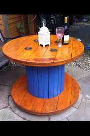 Pin By Socorro Lima On Cable Spool Designs Wire Spool Wooden Spool Crafts Spool Furniture