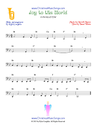 Surprise your audience with this unique transcription of the famous auld lang syne by robert burns for tuba and piano. Joy To The World For Tuba Free Sheet Music