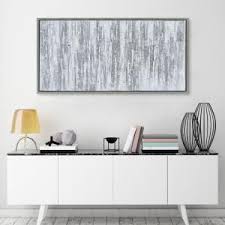 His hand painted canvases make the most of these elements to communicate movement and mood. Litton Lane Silver And Bronze 3d Metallic Leaves Framed Canvas Wall Art 87746 The Home Depot In 2021 Framed Canvas Wall Art Abstract Canvas Wall Art Horizontal Wall Art