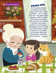Filastrocca Nonna Rita Filastrocche Filastrocche Festa Progetti Di Lavoretti Per Bambini
