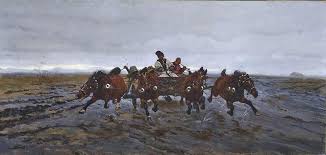 Babie lato, 1875, muzeum narodowe w warszawie. Four 1880 Jozef Chelmonski Wikiart Org
