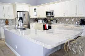 Most butcher block countertops cost between $45 and $75 per square foot (including installation), but prices can vary widely, depending on your location, the kind of wood you choose, the kind of finish you get, how many square feet of countertop you're installing, and whether you choose to install it yourself or hire help. White Quartzite Kitchen Countertops In Fort Myers Fl