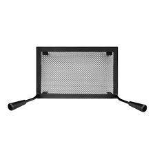 Check out how we made it. Drolet Rigid Fire Screen For Wood Stove And Inserts
