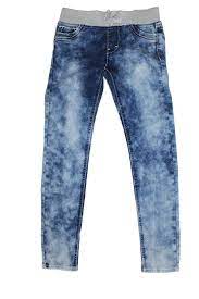 4 1/2 inch rolled cuff midi length. Girls Knit Waist Denim Jean 10 Faded Blue Cm12o67riin Denim Jeans Girl Outfits Fashion