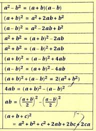 Pin By Biti On Stydy Maths Algebra Formulas Math Formulas Studying Math