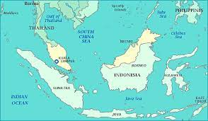 Maps of neighboring countries of thailand. Map Of Malaysia Indonesia Honeymoon In Kl Bali Borneo Maldives Island Map Borneo