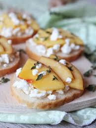 Toasts Chevre Et Pomme Recette Recettes De Cuisine Recette Recette Grecque