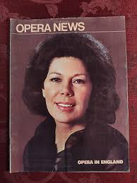 Rare METROPOLITAN OPERA NEWS Magazine July 1977 Janet Baker Great Britain