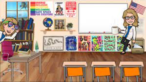 We found that adding transparent background helped make sure the items worked with the background. Transparent Bookshelf Bitmoji Classroom Bitmoji Classroom Decor Worksheets Teaching Resources Tpt To Design An Interactive Classroom You Need To Use Google Slides From Your Google Chrome Browser Rumah Adat Indonesia