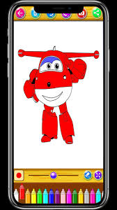 Free download 34 best quality super wings coloring pages at getdrawings. Super Wings Coloring Pages For Android Apk Download