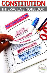 This Fun Constitution Of The United States Activities Packet Is Perfect For Teach Constitution Activities Interactive Notebooks Social Studies Constitution Day
