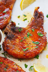 Baked Pork Chops So Tender And Juicy Rasa Malaysia I Am Sure Many Of You Have Had Dry Tough And Rubb Baked Pork Chops Pork Chop Recipes Baked Baked Pork