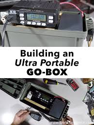 I got the inspiration for my go box from this video diy radio boxes from used ammo cans. Building An Ultra Portable Go Box Kb9vbr Antennas Ham Radio Portable Ham Radio Box Radio
