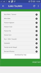 By belajar mengaji posted on december 18, 2017. Belajar Tajwid Lengkap Dengan Audio For Android Apk Download