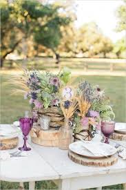 Rustic Lush Lavender Wedding Fall Wedding Tablescapes Wheat Wedding Rustic Wedding Decor