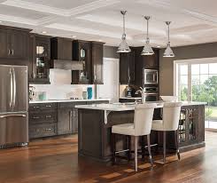 Maybe you would like to learn more about one of these? Grey Walls With Dark Brown Kitchen Cabinets Novocom Top
