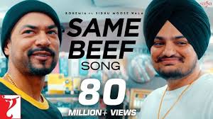 Same Beef Song Bohemia Ft Sidhu Moose Wala Byg Byrd New Punja Songs Beef Bohemia