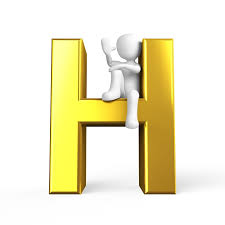H Letter Gold Png Hd Wallpapers Backgrounds Download