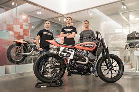 How much of kenny coolbeth jr.'s work have you seen? Harley Davidson Flat Track Team Signs Kenny Coolbeth Jr Jake Johnson And Brandon Robinson Roadracing World Magazine Motorcycle Riding Racing Tech News