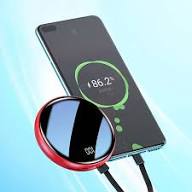 Batterie externe ronde mini haut de gamme Rt-U4 12000mAh, idéale comme cadeau.