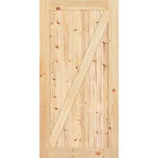 En verre, en bois, en alu ou pvc, elle glissera sur un rail fixé au sol ou suspendu Masonite Porte De Grange En Pin Noueux De Style Z 42 Po X 84 Po X 1 3 8 Po Home Depot Canada