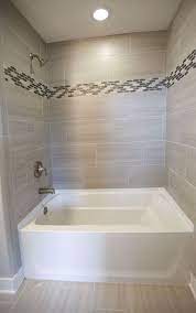 Image Result For Tub Tile Surrounds With Large Tile Bathroom Tub Shower Bathroom Remodel Shower Rustic Bathroom Remodel