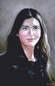 In the market 70 x 90 cm Oil