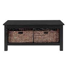 Shop for black coffee tables online at target. Black Traditional Wooden Basket Coffee Table Kirklands