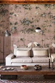 Wall murals change your space on more beautiful. Chinoiserie Wallpaper Mural Garzas Rose Pink Rockett St George
