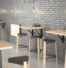 Mesa Abatible Para Pared En Madera Laminada Muebles De Diseno