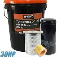 Air Oil Filter Separator Maintenance Kit for 30HP Rotary ...